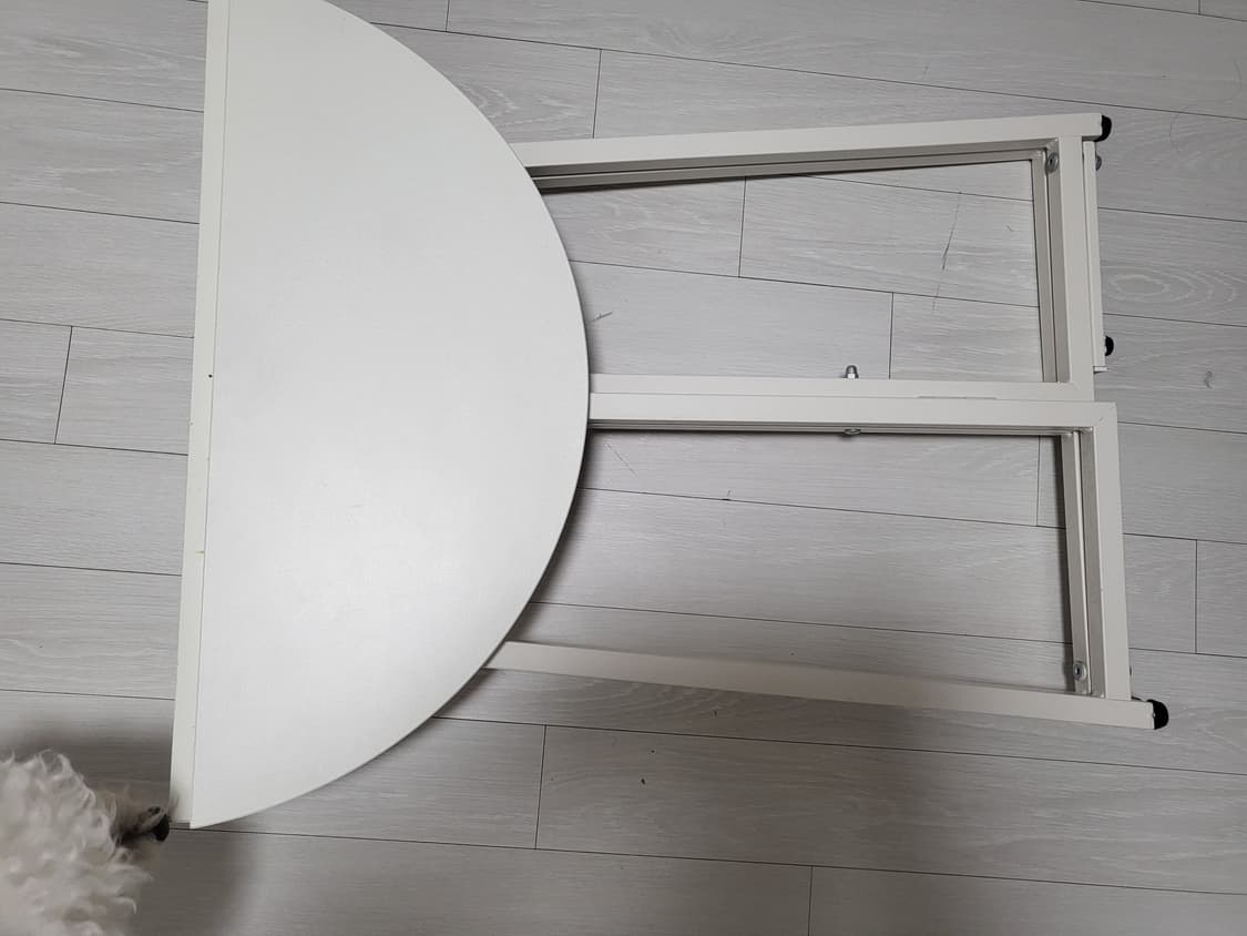 2단계 공간 효율 최고 확장형  접이식 테이블 상태좋음 상품이미지4