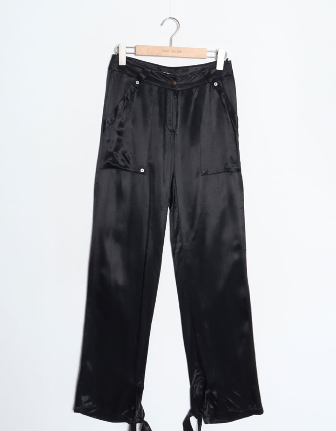 MORGAN Satin Slacks (25) 상품이미지1