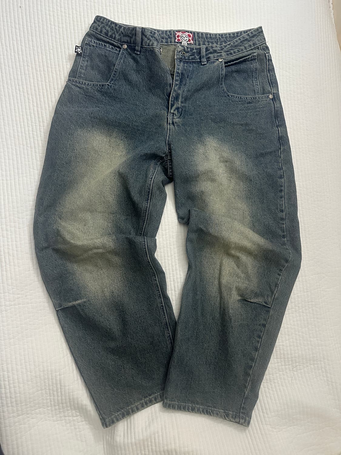 스타팀 워시드 데님 32size 상품이미지2