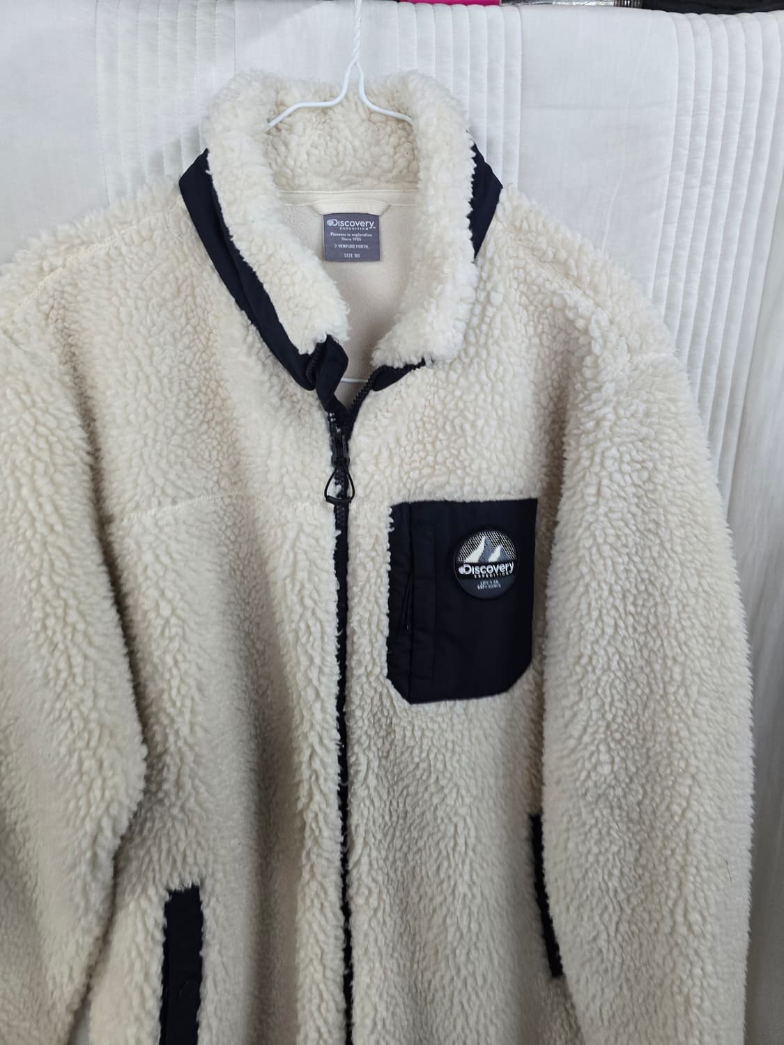 디스커버리 롱 뽀글이자켓  상품이미지1