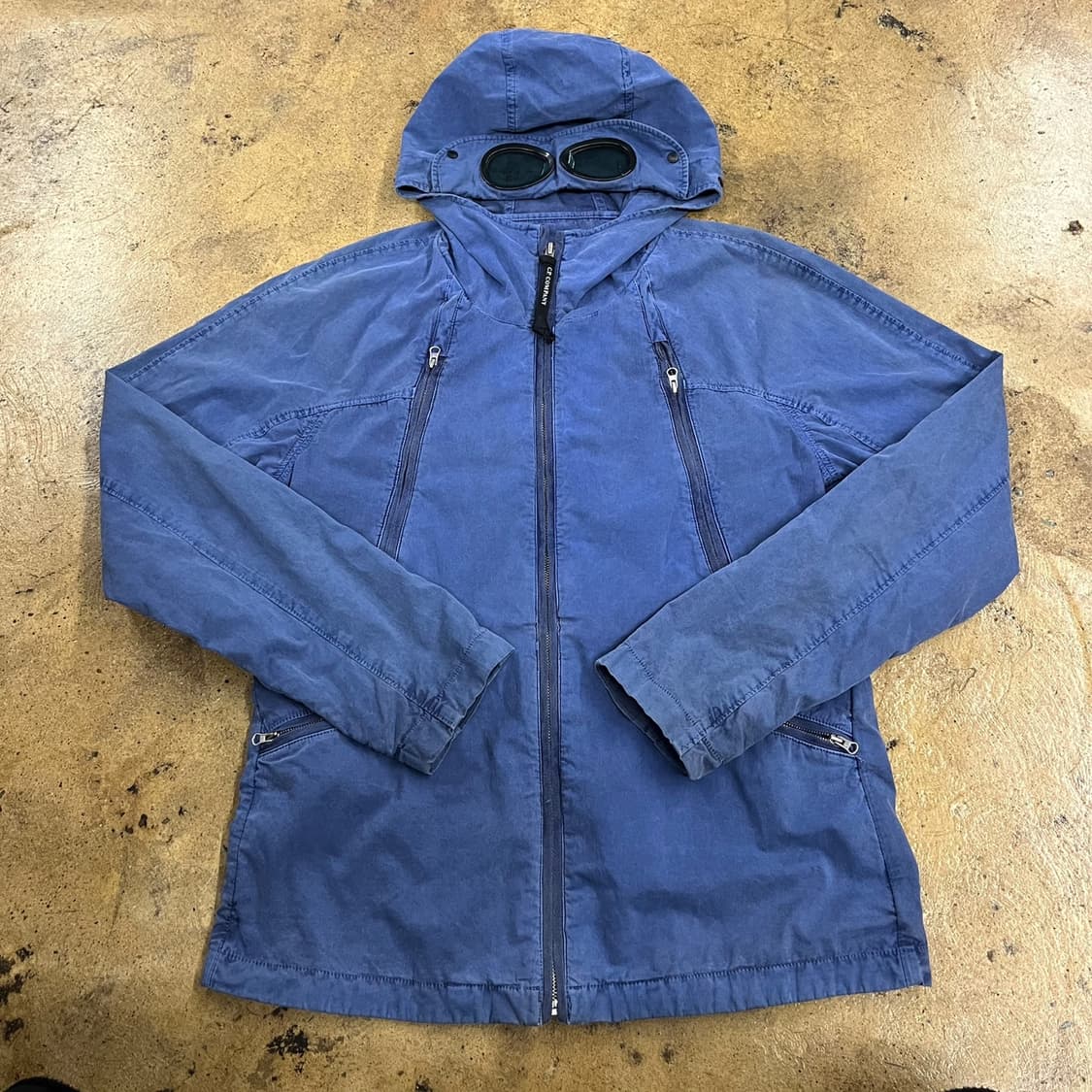 [정품/95] 씨피 컴퍼니 고글 후드 자켓 블루 b17 상품이미지2