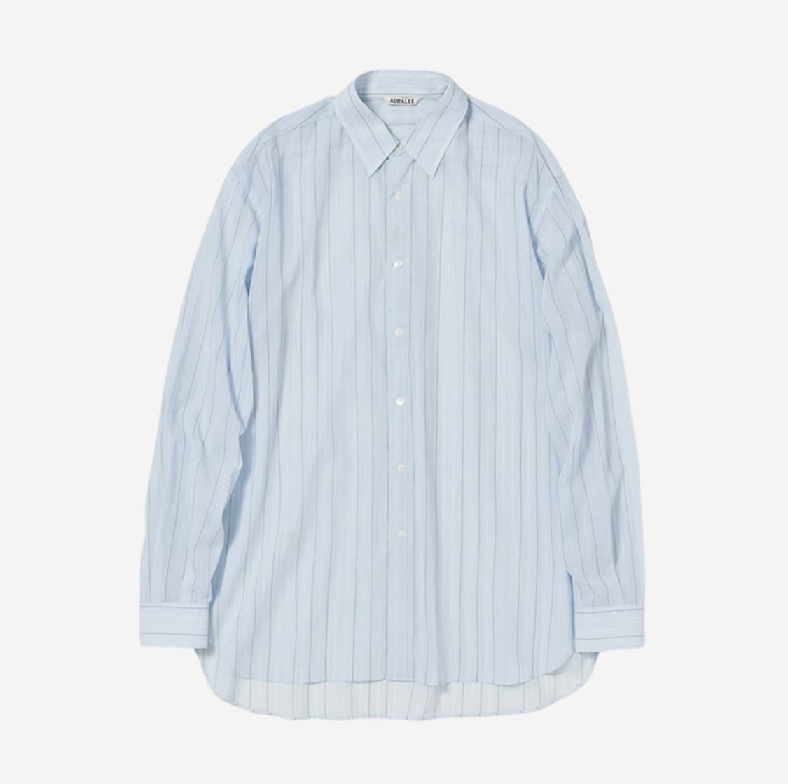 (4) AURALEE ORGANZA SHIRT 상품이미지1
