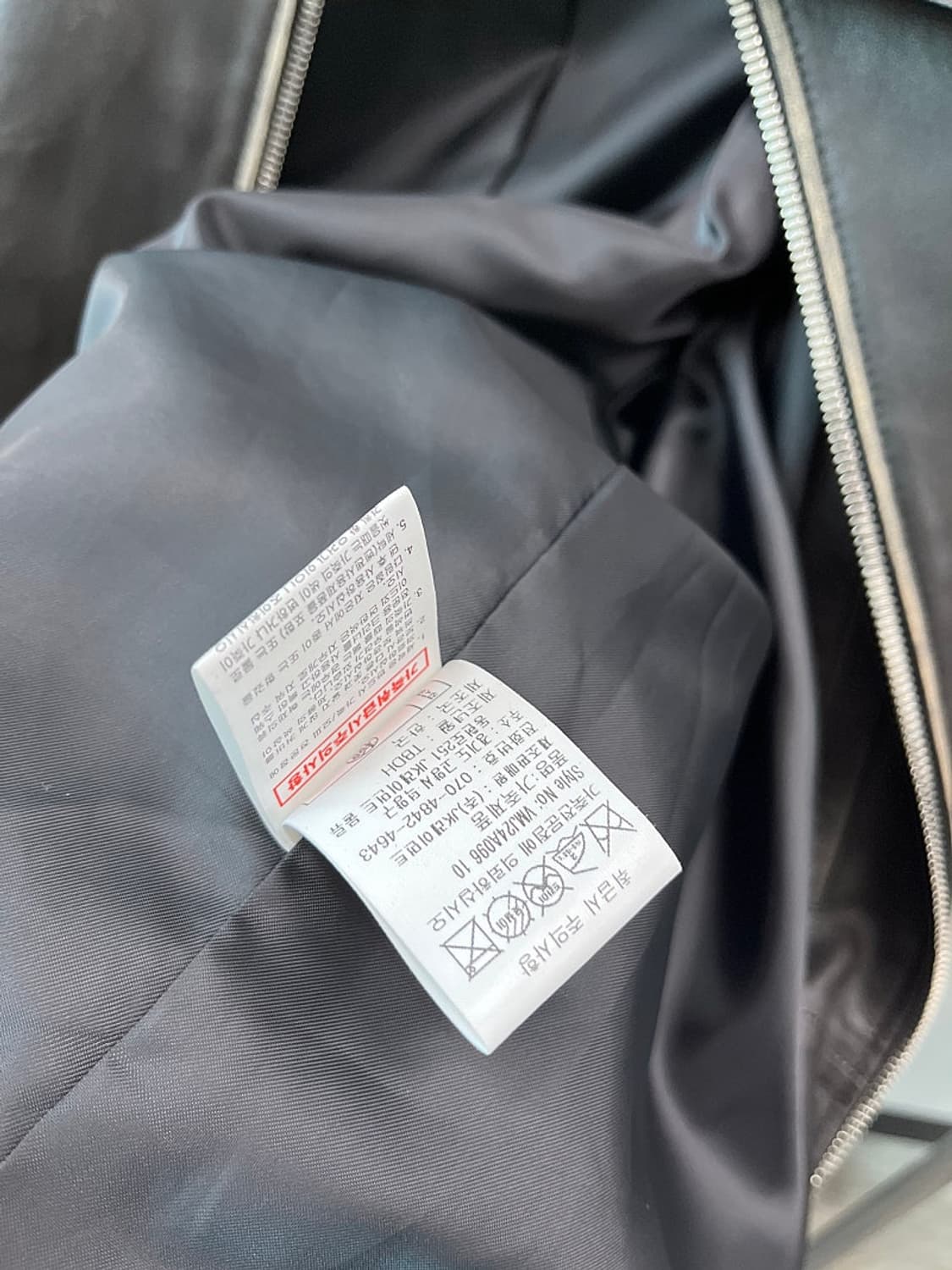 100) VERDEMAR 신형 레더 블루종  상품이미지8