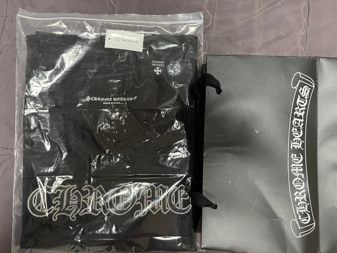 L / 크롬하츠 메쉬 스타디움 저지 블랙 상품이미지3