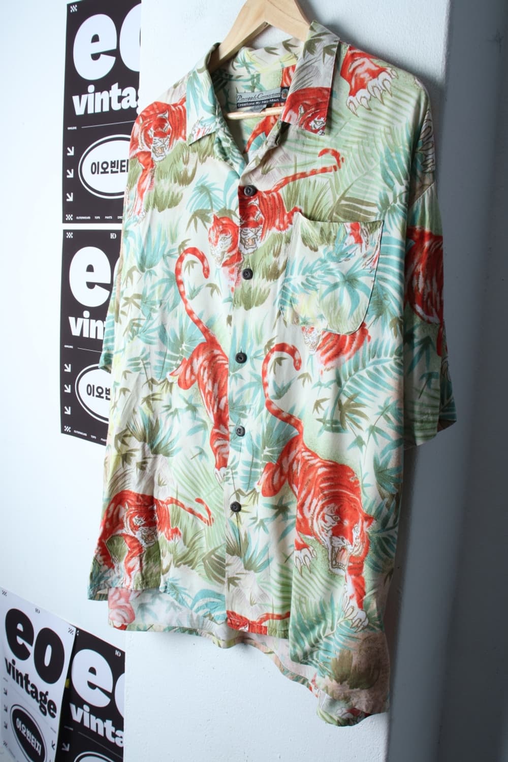 (XL-2XL) 파인애플커넥션 반팔셔츠 남방 90년대 USA-H33367 상품이미지1