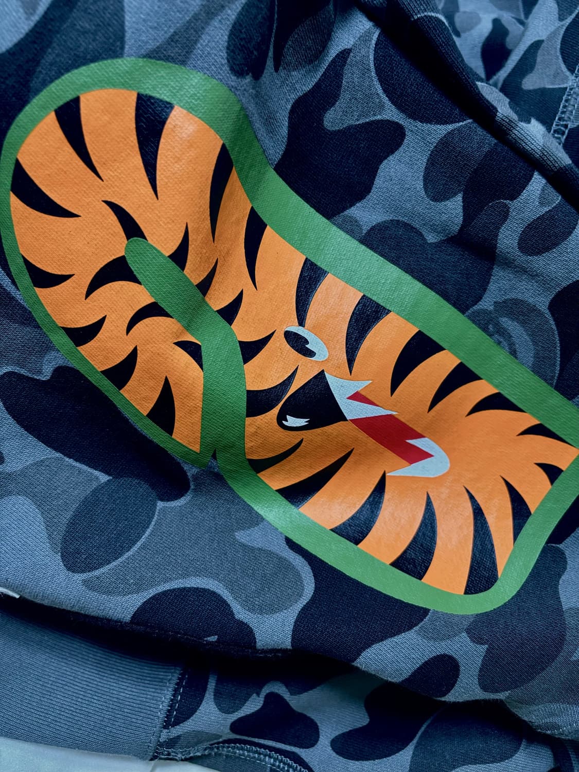 베이프 샤크 후드집업 검정 블랙 흑계 상품이미지5