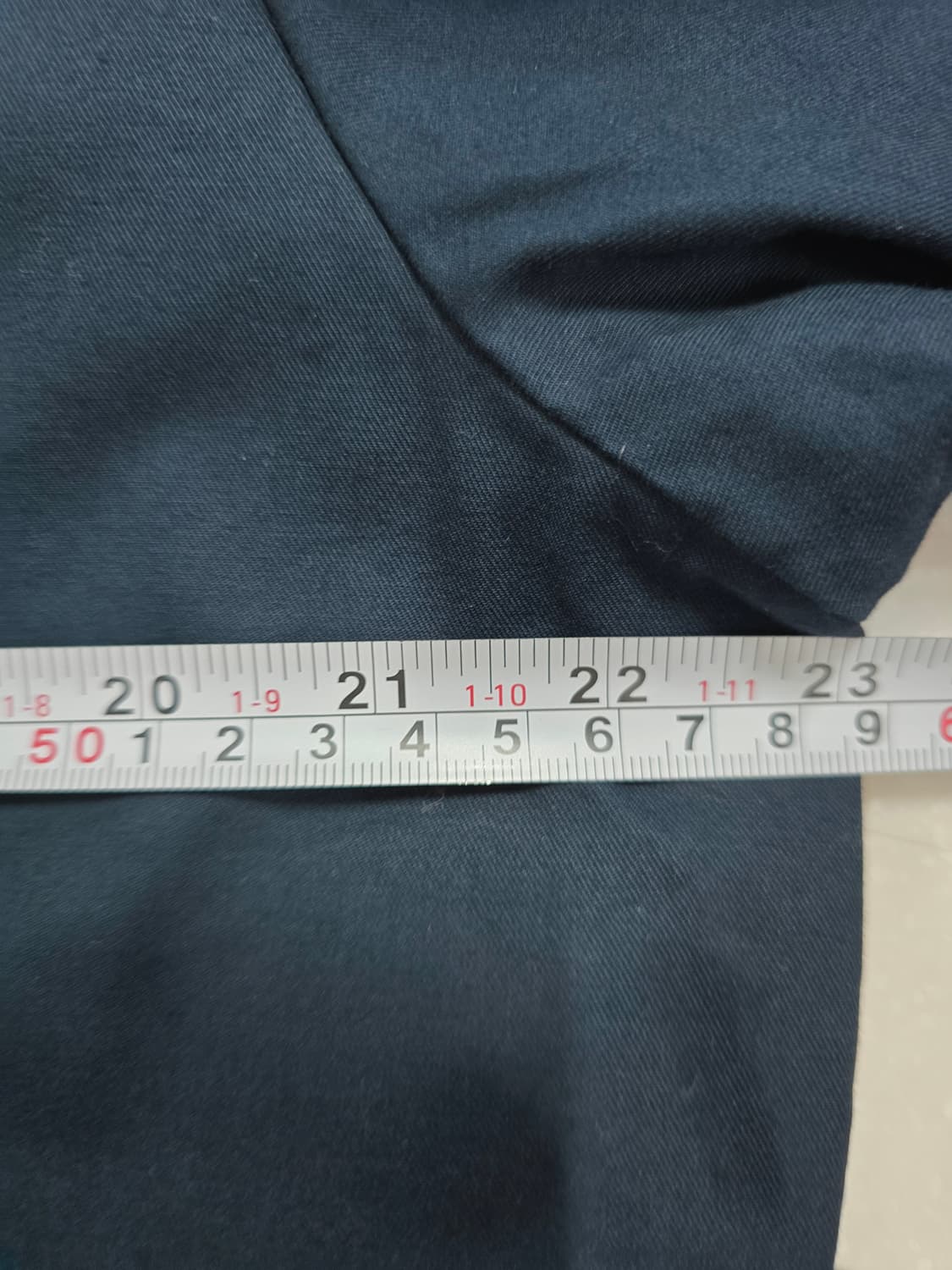 무신사스탠다드 네이비 블루종 스타일 자켓 점퍼 상품이미지8