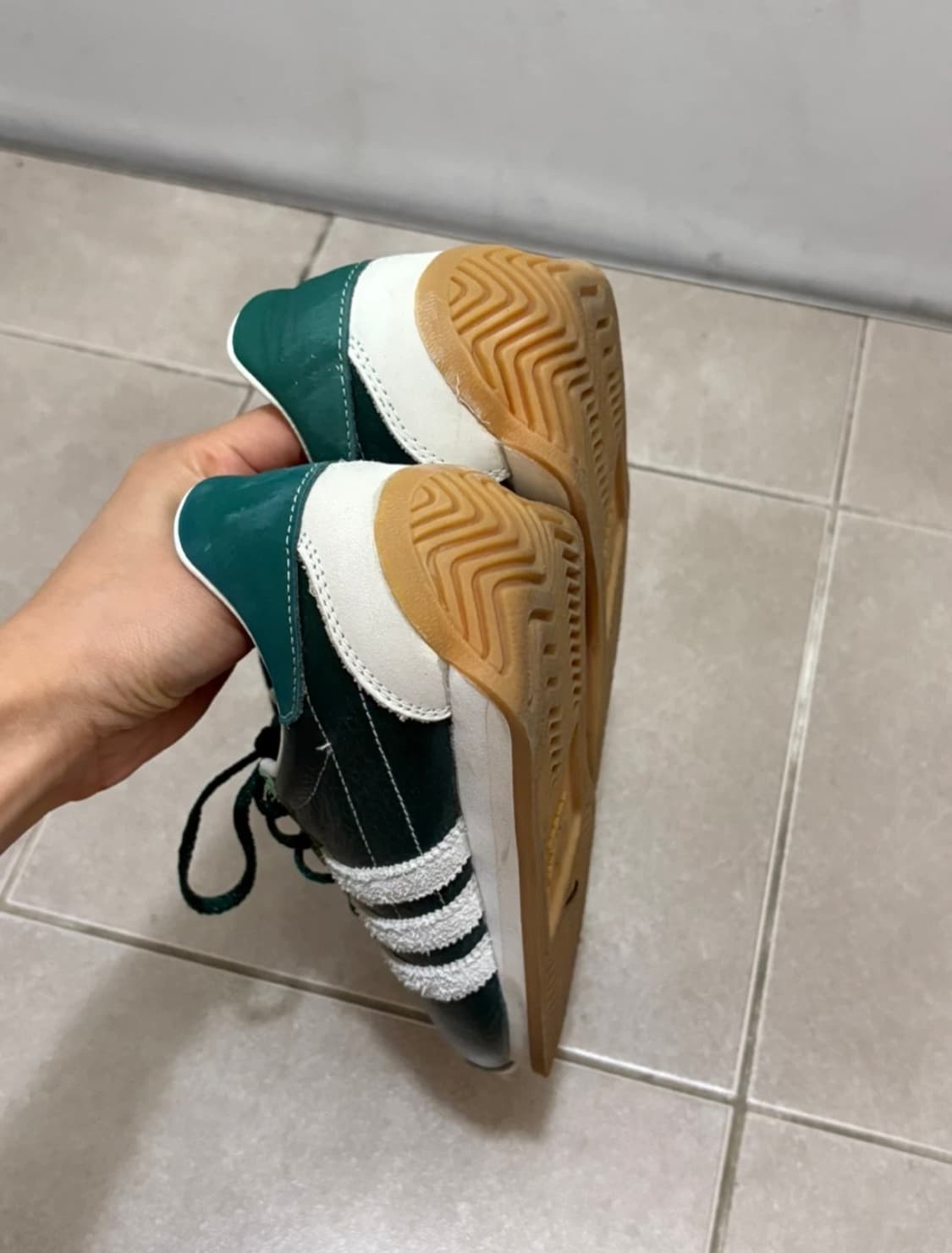 아디다스 컨트리 오리지널 스니커즈 그린 235 상품이미지3