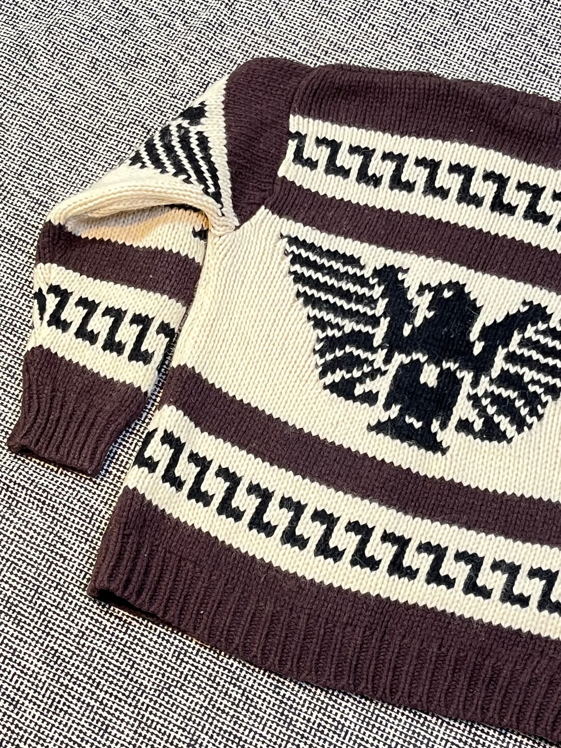 울 100 코위찬 니트  상품이미지3