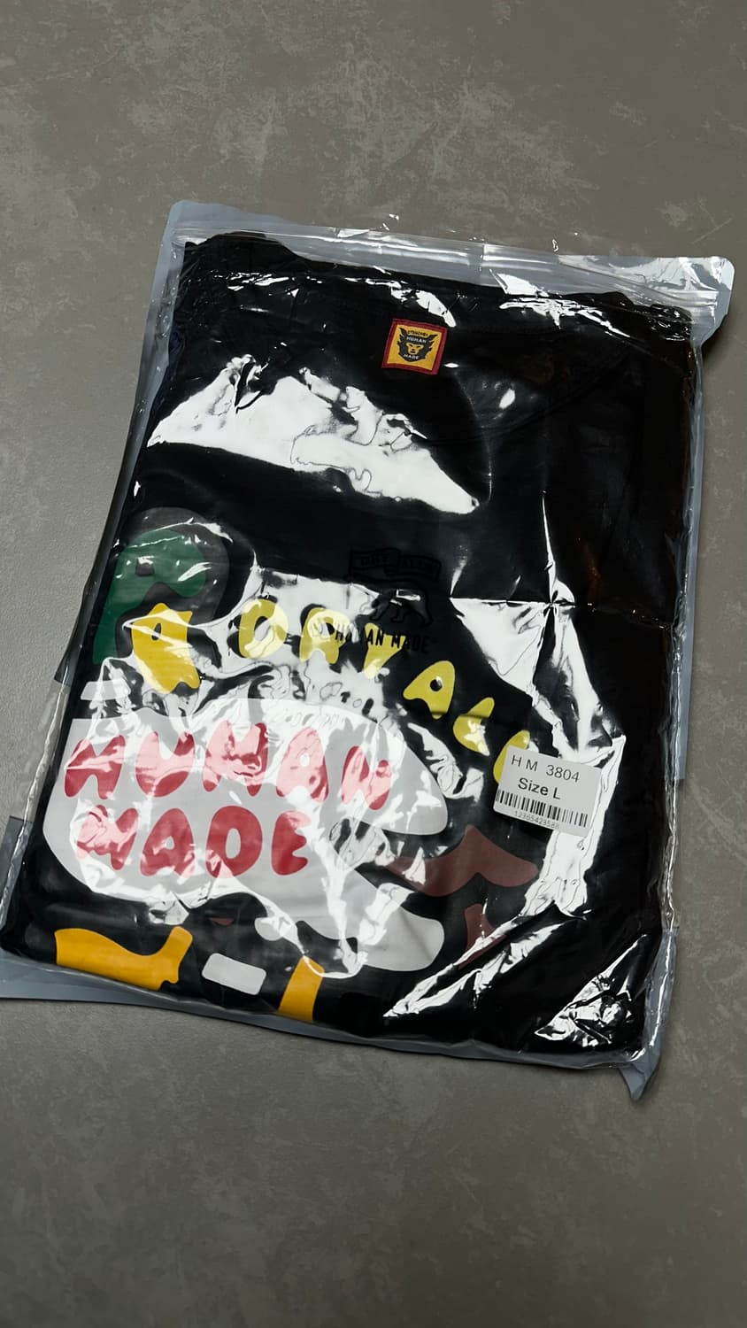 휴먼메이드 오리 블랙 반팔 상품이미지5