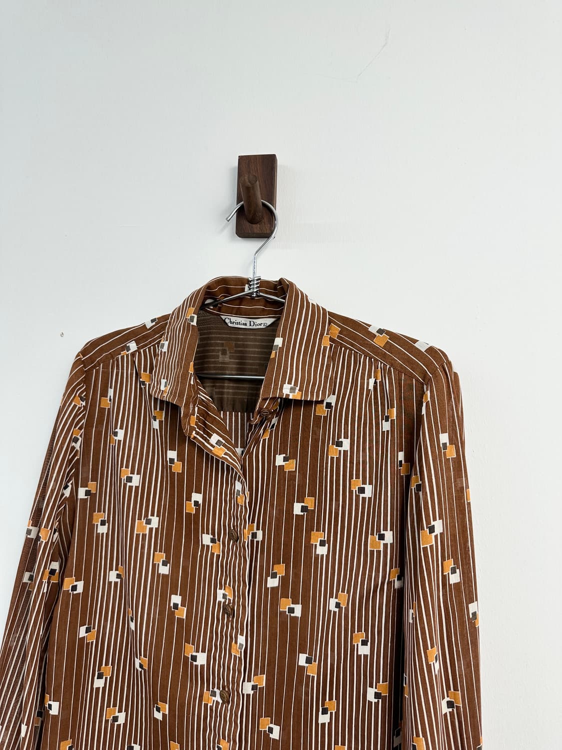 vintage dior  디올 패턴 셔츠 L  상품이미지1