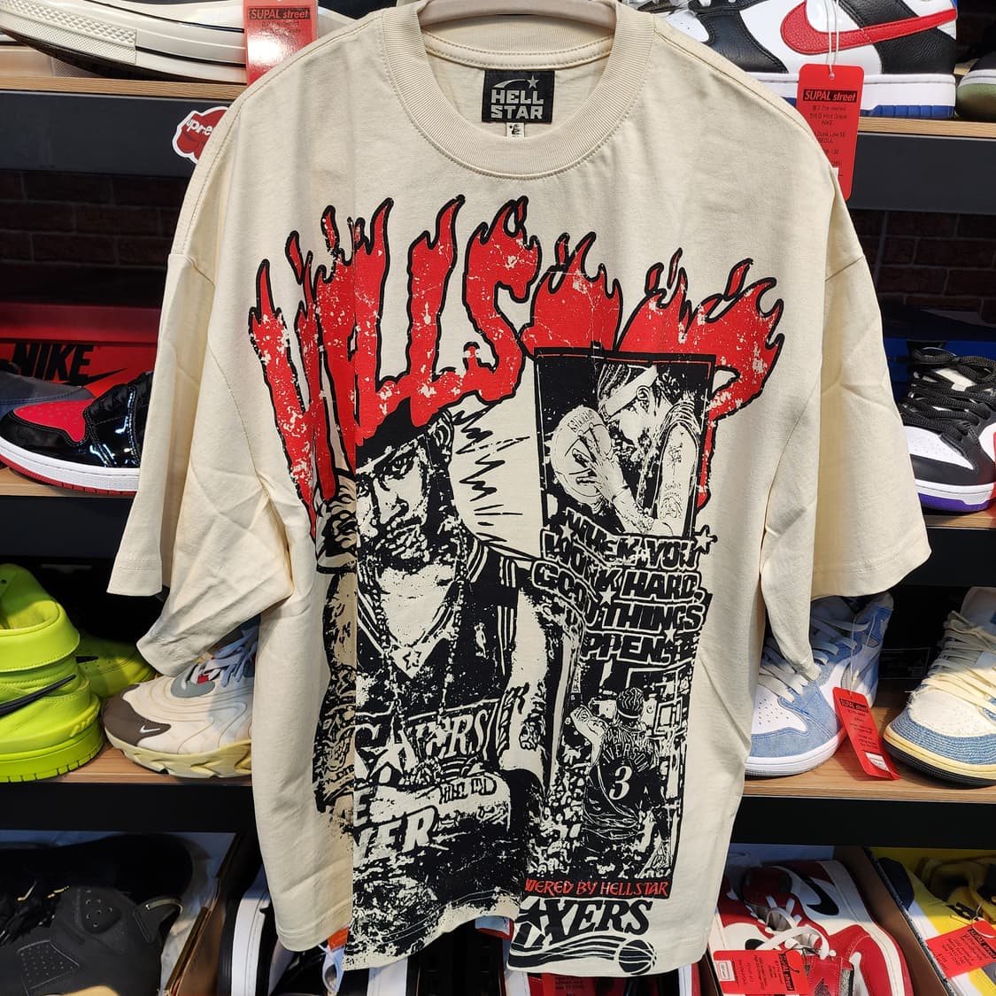 헬스타 Hellstar 오버핏 반팔 XL 상품이미지1