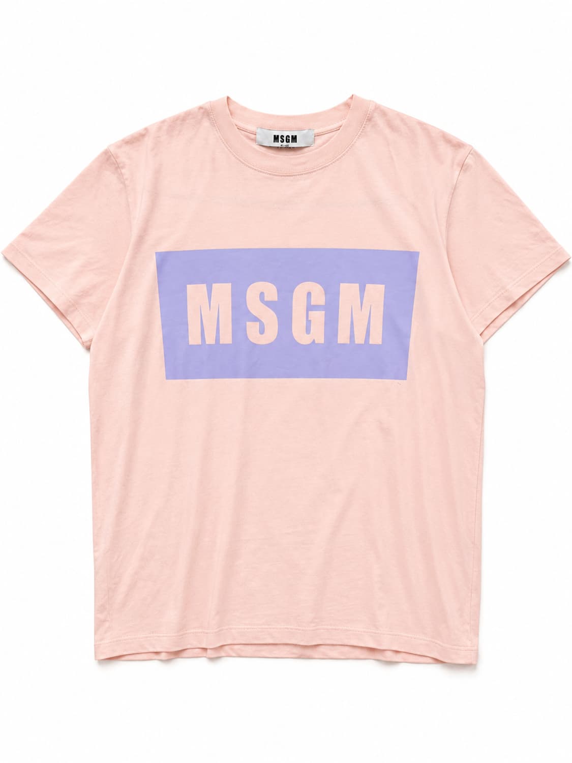 MSGM 키즈 반팔티 핑크 XS 상품이미지1