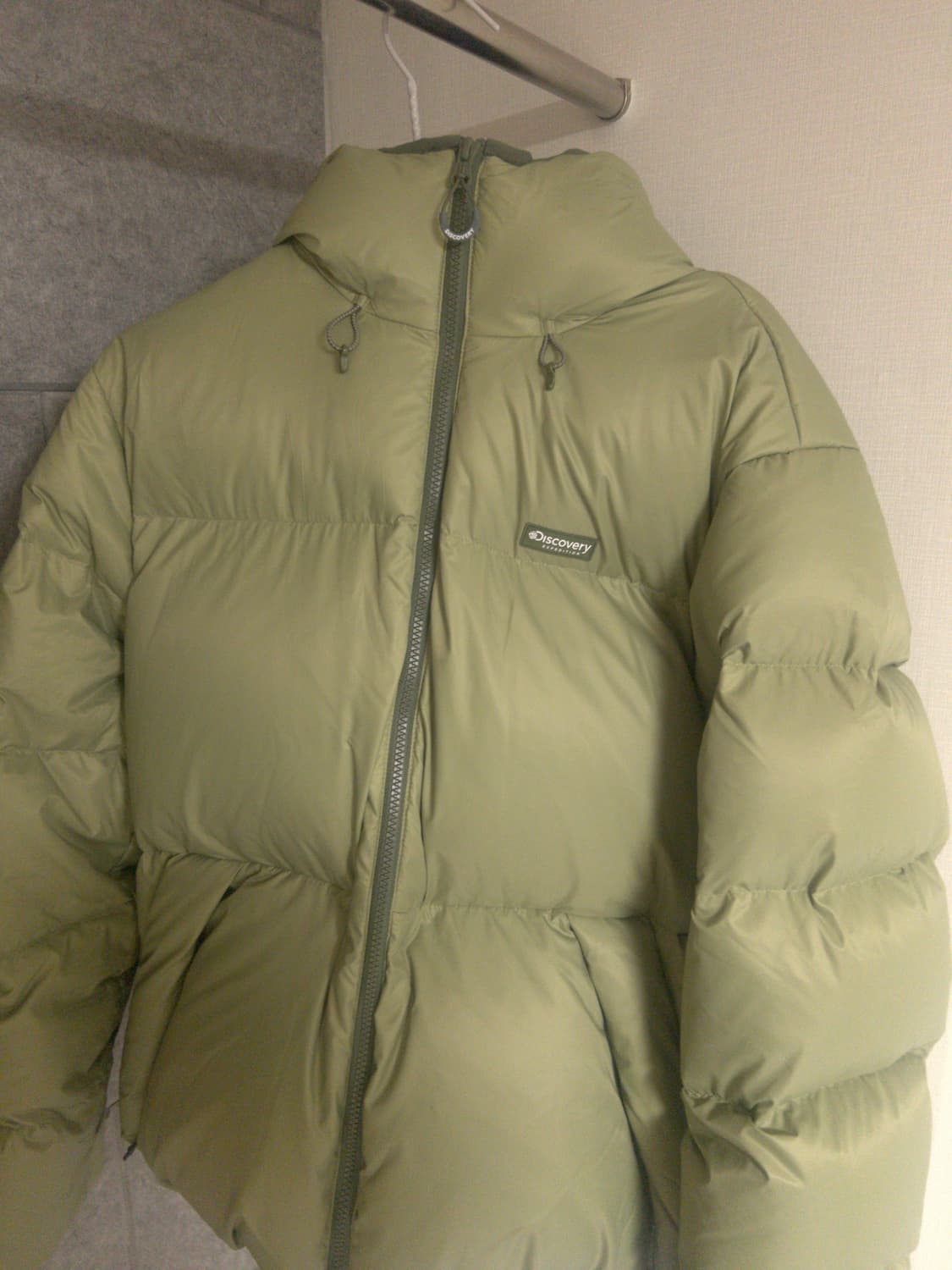 디스커버리패딩 그린 상품이미지1