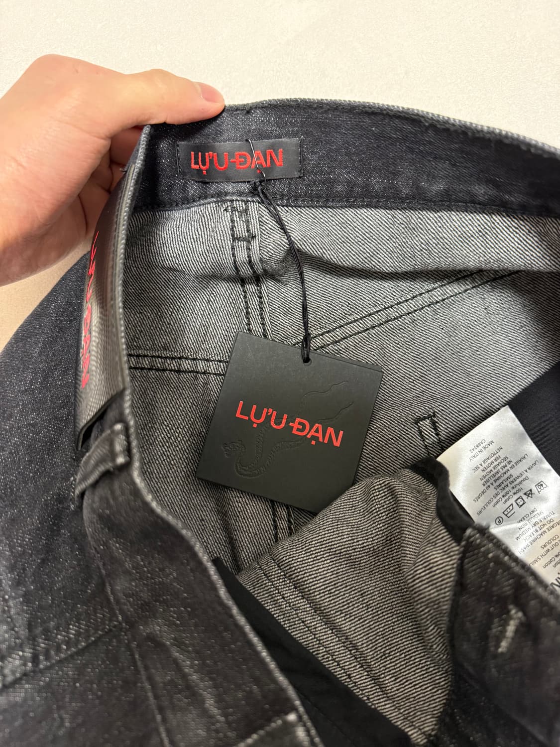 루단 데님 버뮤다 팬츠 28사이즈 새상품 상품이미지6