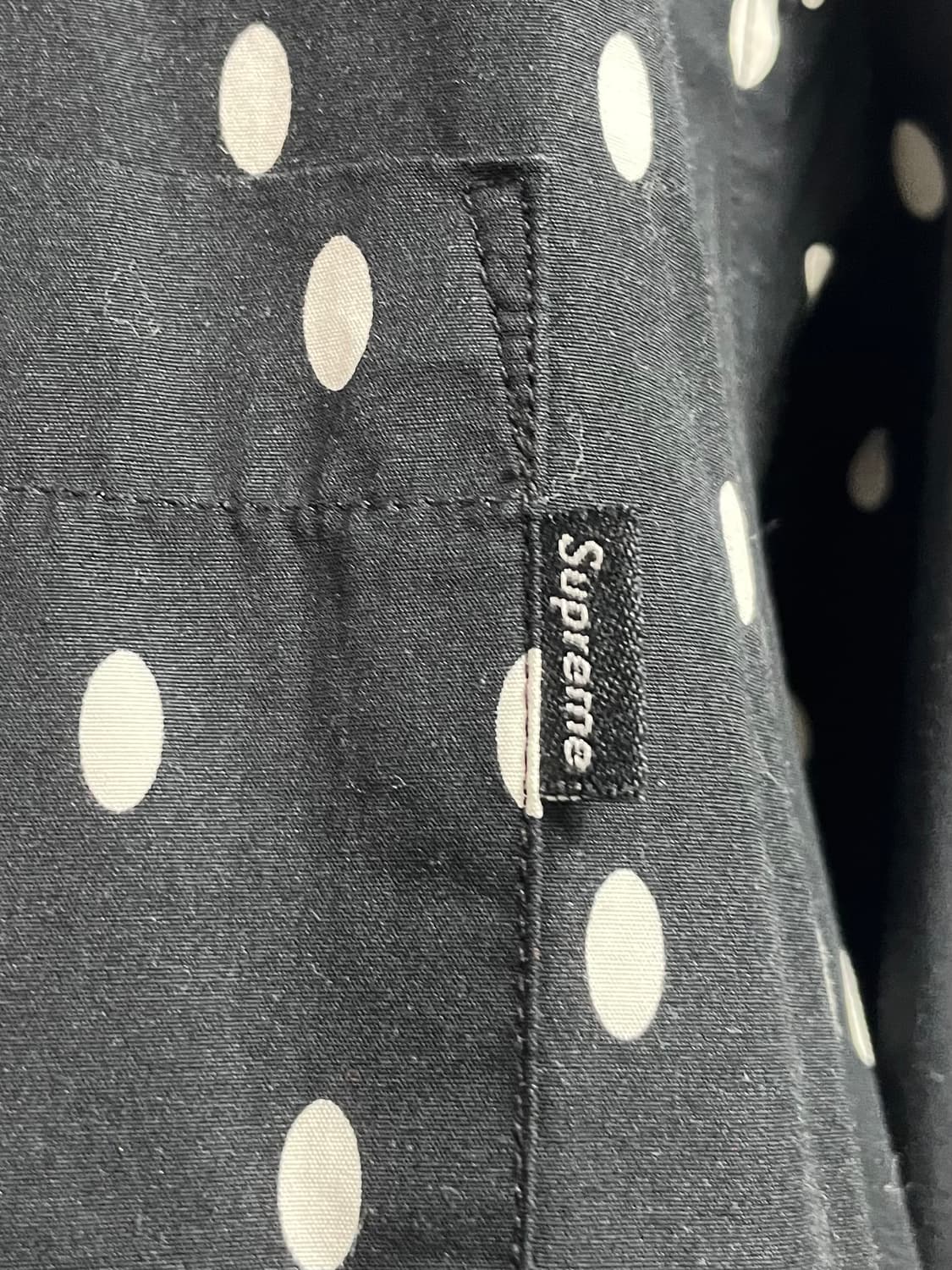 슈프림 도트무늬 오픈카라 셔츠 (on.605) 상품이미지4