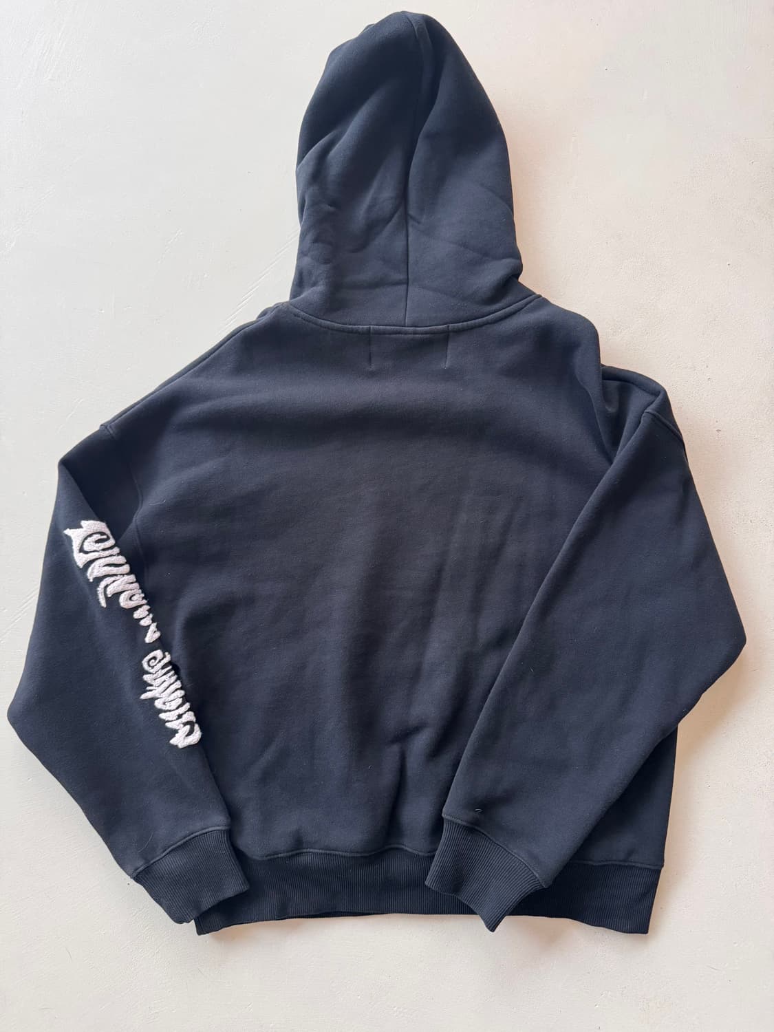 JUNGLES JUNGLES 자수 후드 (블랙) 상품이미지7