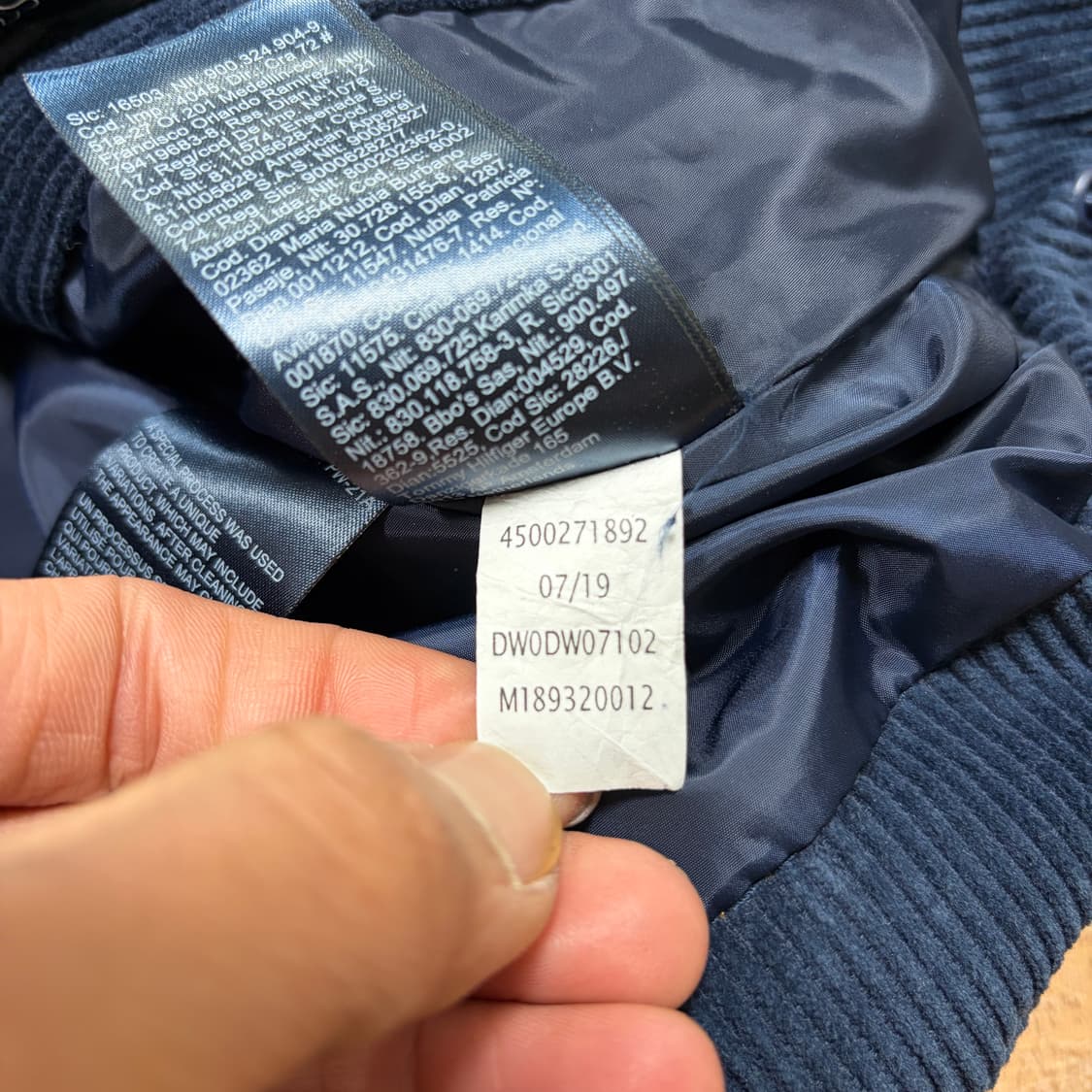 (W) 타미진스 대장급 코듀로이 숏 푸퍼 패딩 상품이미지4