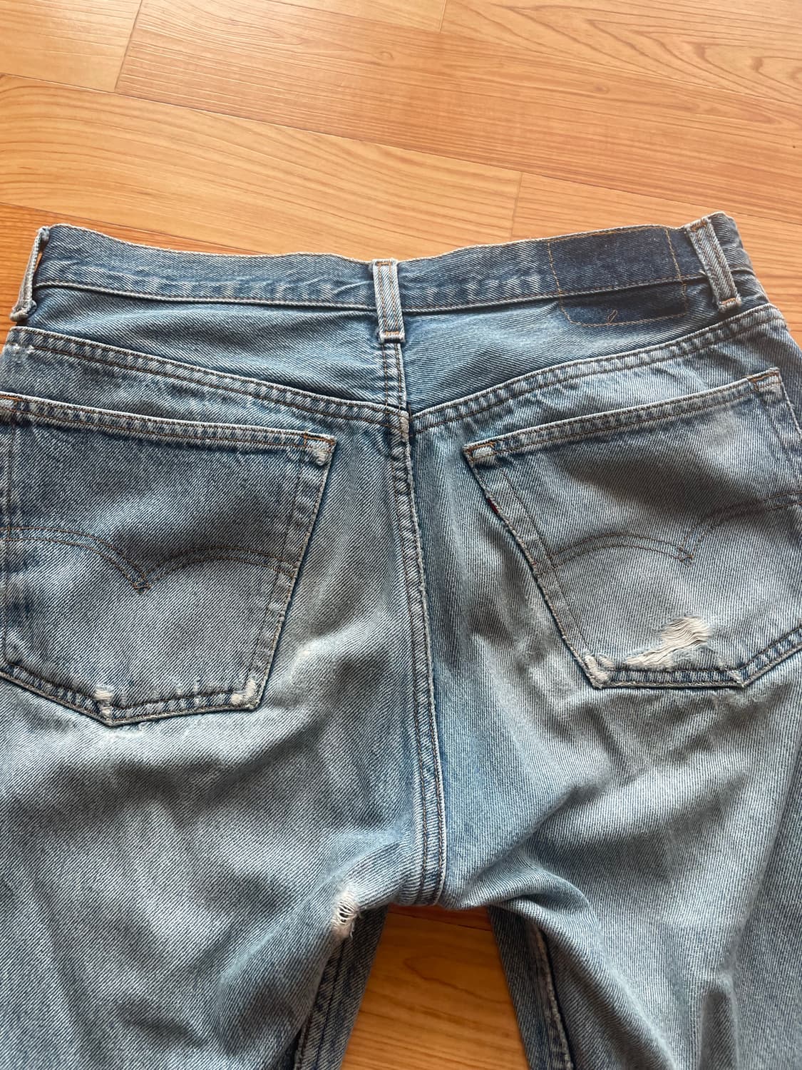 [28~29사이즈] 리바이스 501 빈티지 데님 연청 상품이미지3