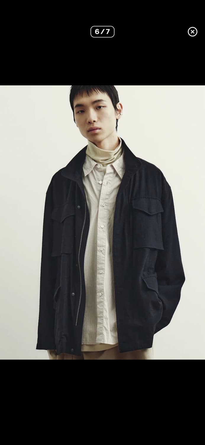 유스 25ss 실크넵 m65 자켓 상품이미지5