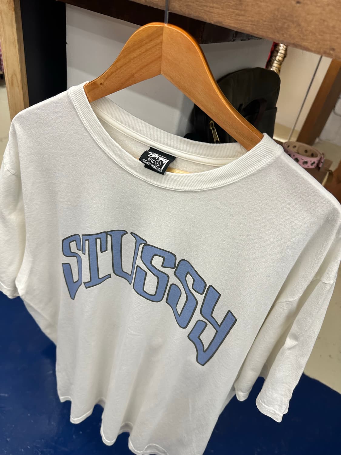 Stussy 스투시 아치로고 반팔티 상품이미지3