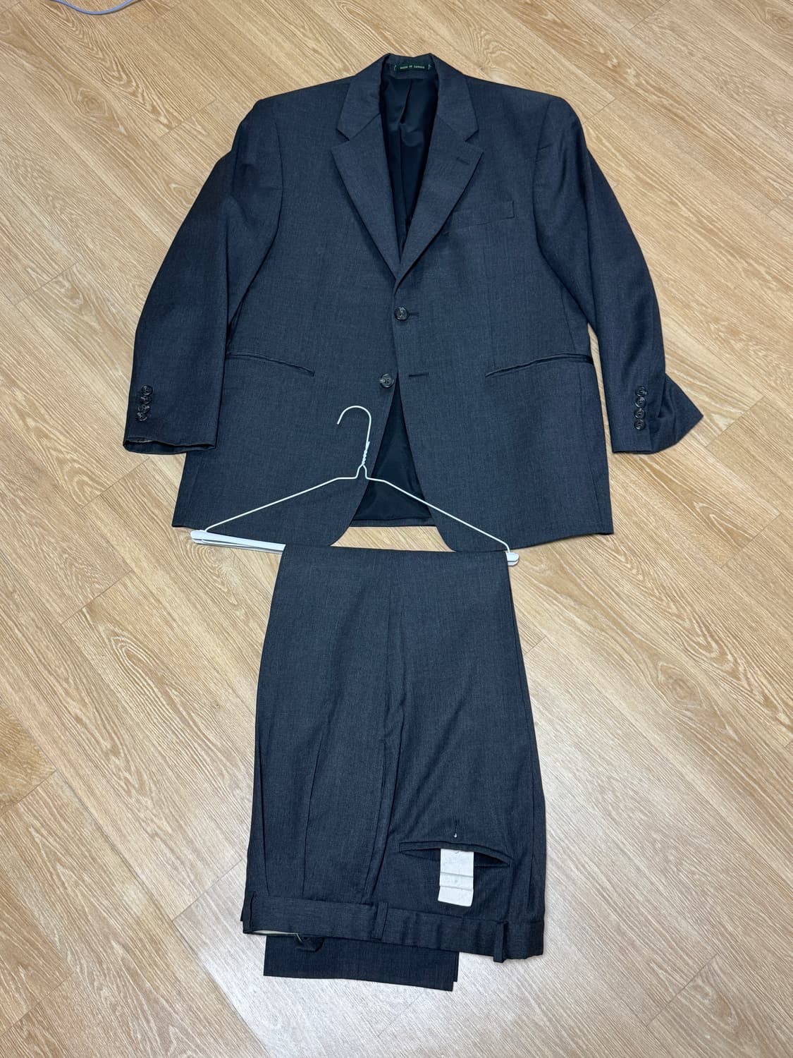 랄프로렌 캐나다 제조 그레이 수트 셋업 상품이미지1