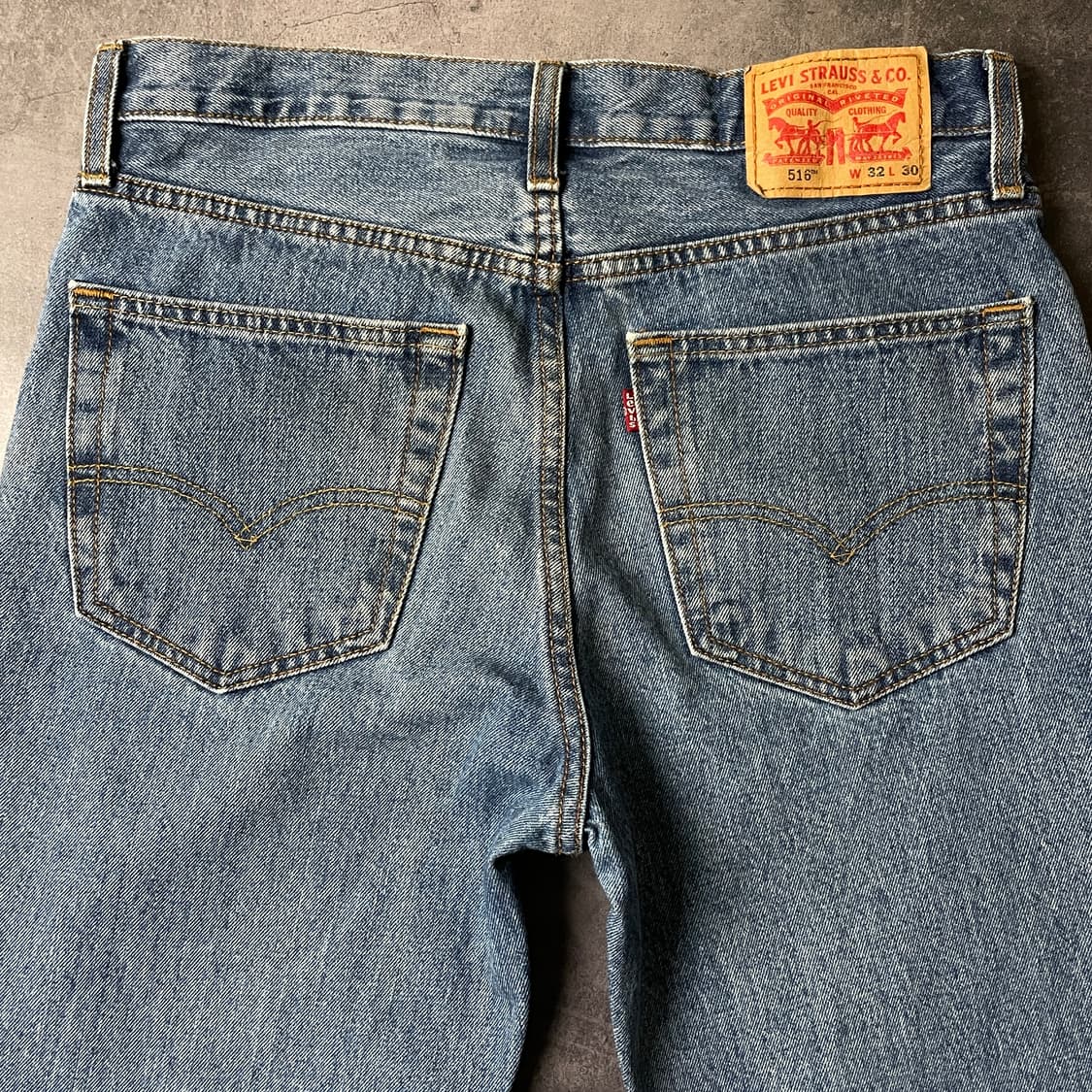 LEVI'S 리바이스516 레귤러 스트레이트핏 데님 팬츠 A00681 상품이미지8