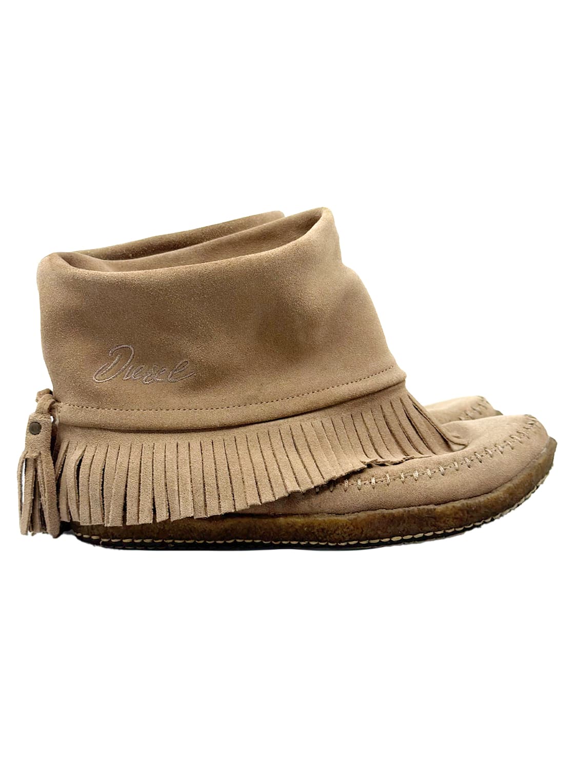DIESEL Suede Fringe Moccasin Boots/ 37 상품이미지2