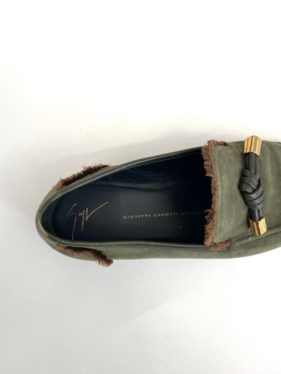 쥬세페 자노티 스웨이드 로퍼 상품이미지5