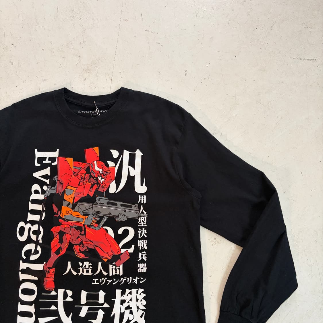 신세기 에반게리온 2호기 오피셜 롱슬리브 M 상품이미지2