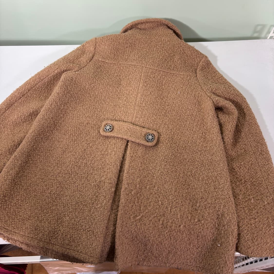 우먼M CECIL MCBEE 세실맥비 브라운 부클 파이어맨 자켓 상품이미지3