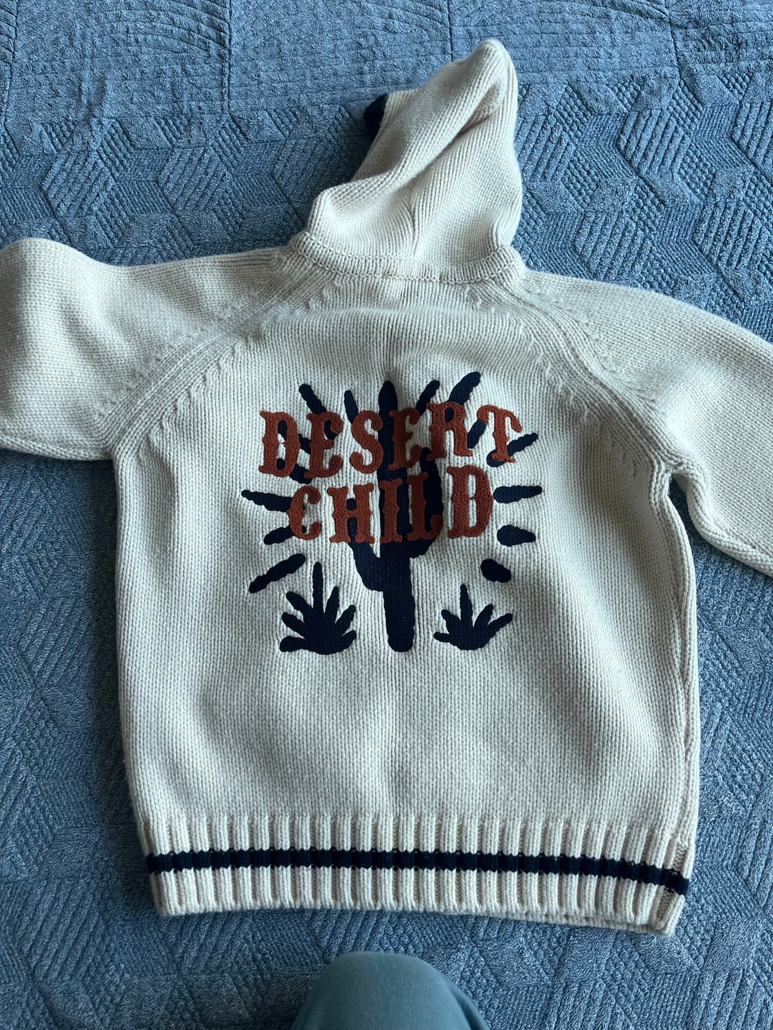 에프터프레이 코위찬 집업 니트 후드 L 상품이미지1