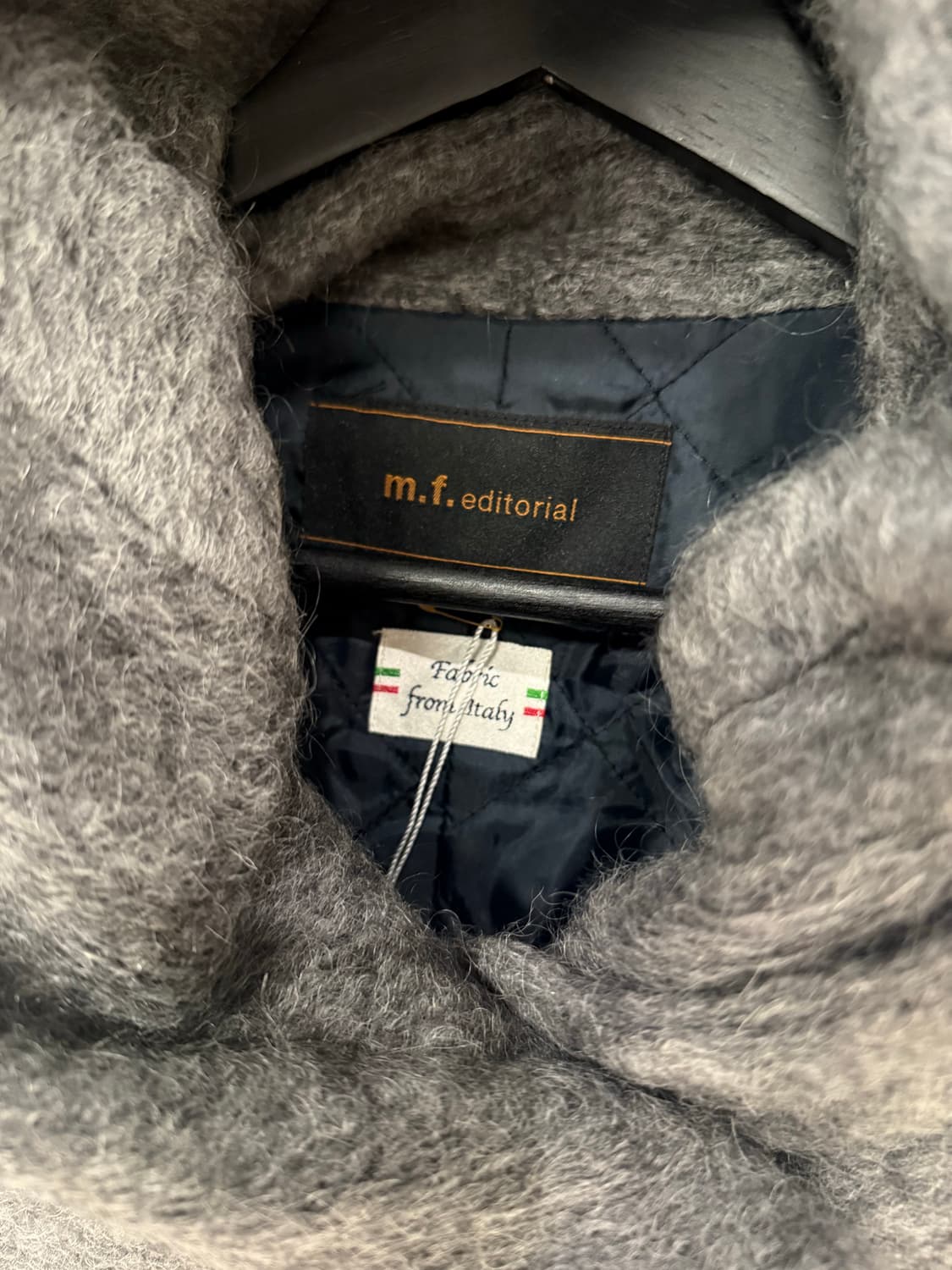 big hood side button detail coat  상품이미지9