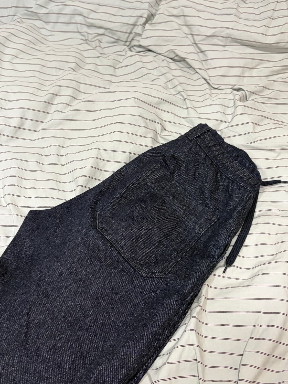 (17만->8만원)홀리선 코브 드레이프 데님 인디고 M 상품이미지2