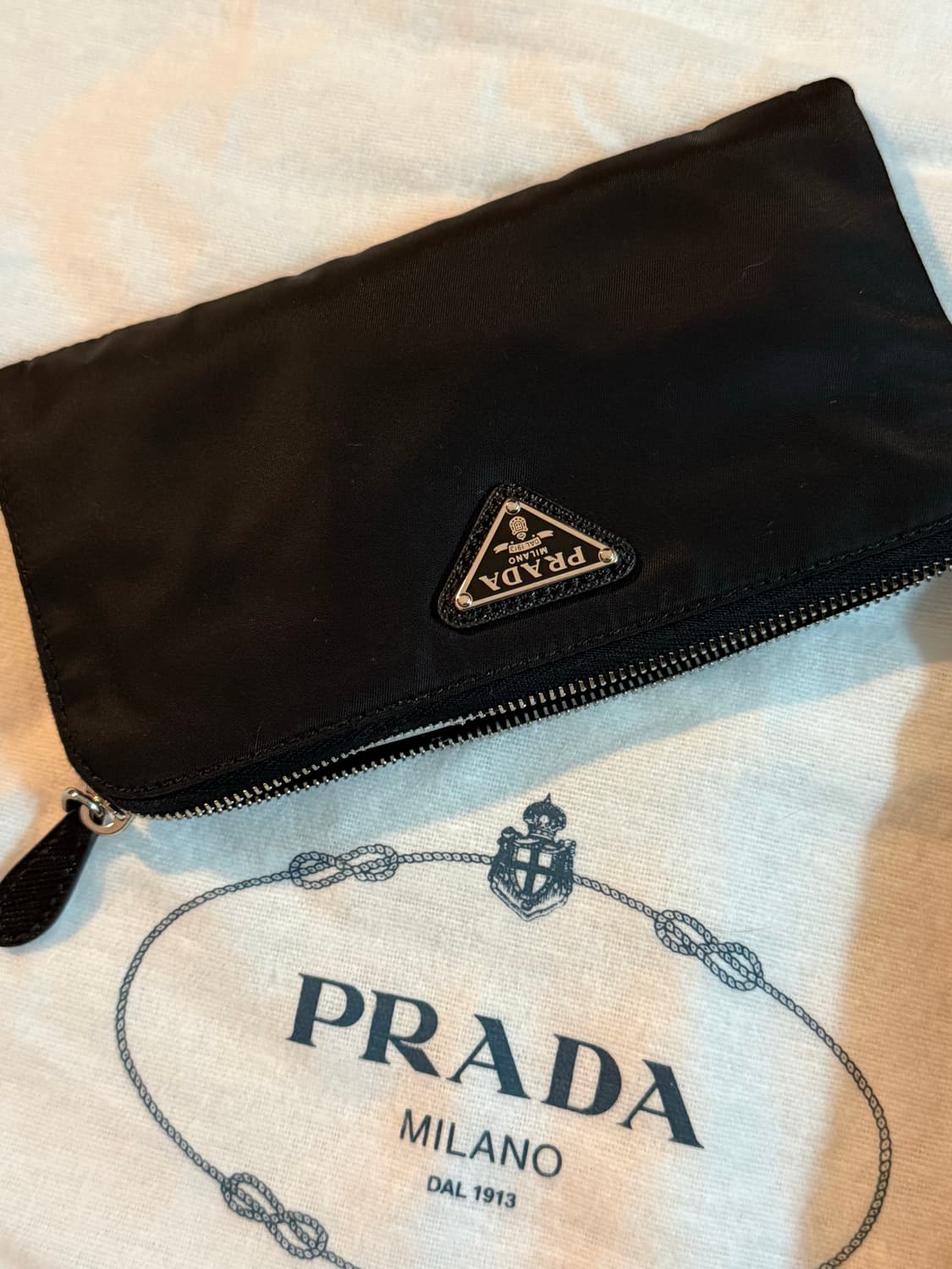 프라다 나일론 백팩 / 긴자 미츠코시 백화점 정품 풀셋 상품이미지5