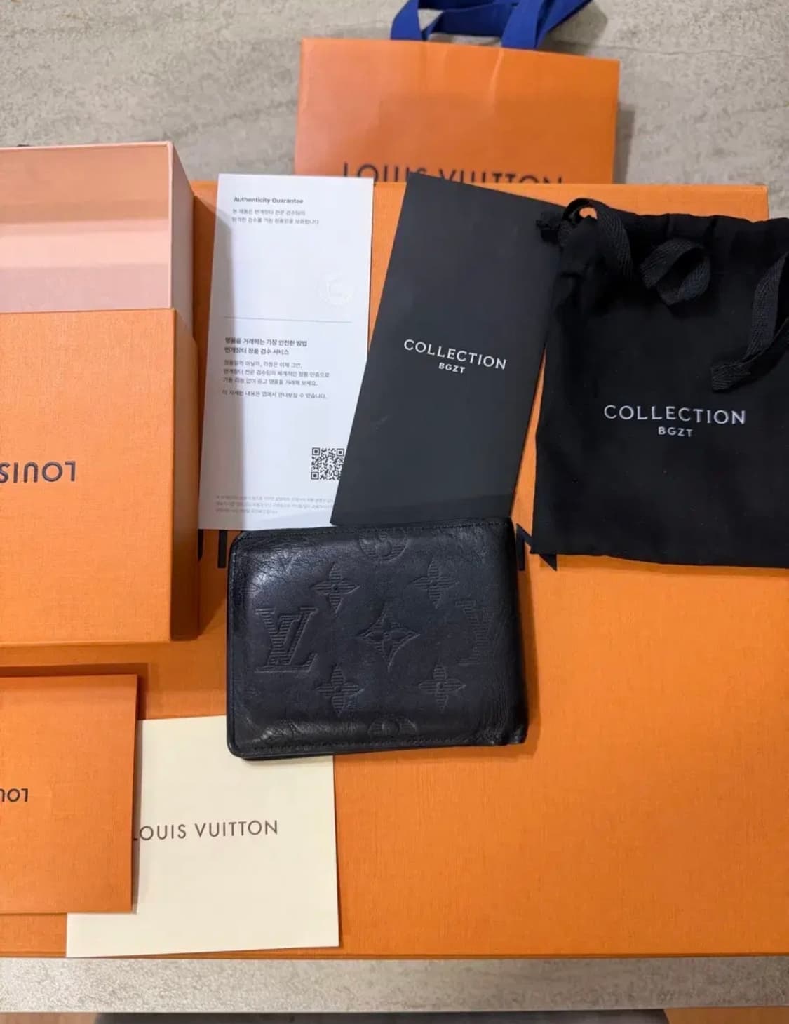 루이비통 쉐도우 블랙 반지갑 상품이미지2