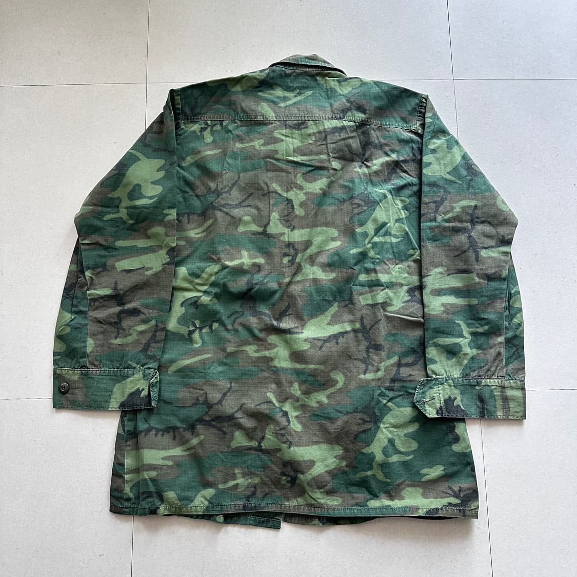 70s 미군 USMC 오리지널 RDF 초기형 ERDL 자켓 ML 상품이미지7