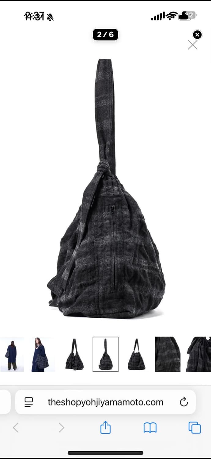 S'YTE 쉐도우 체크 숄더백 상품이미지2