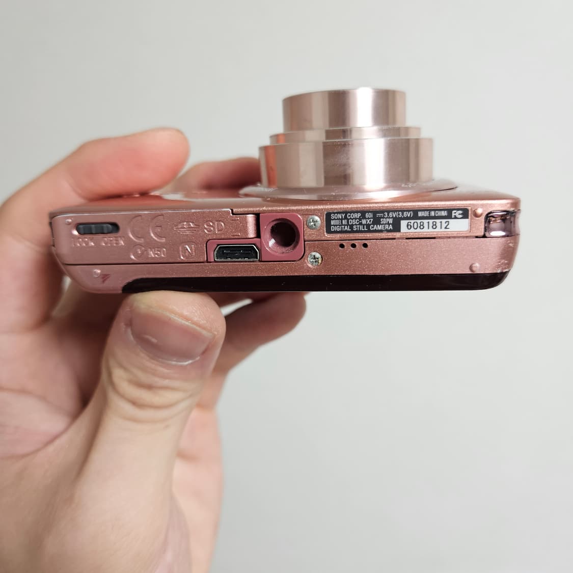 소니 Cybershot DSC-WX7 핑크 디카 상품이미지4