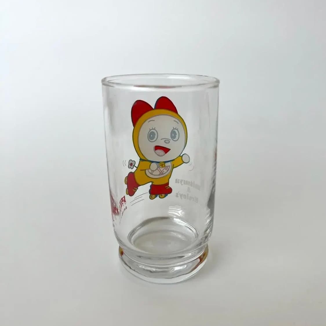 빈티지 고전 도라에몽 도라미짱 유리컵 글라스 산리오 키티 디즈니 상품이미지3