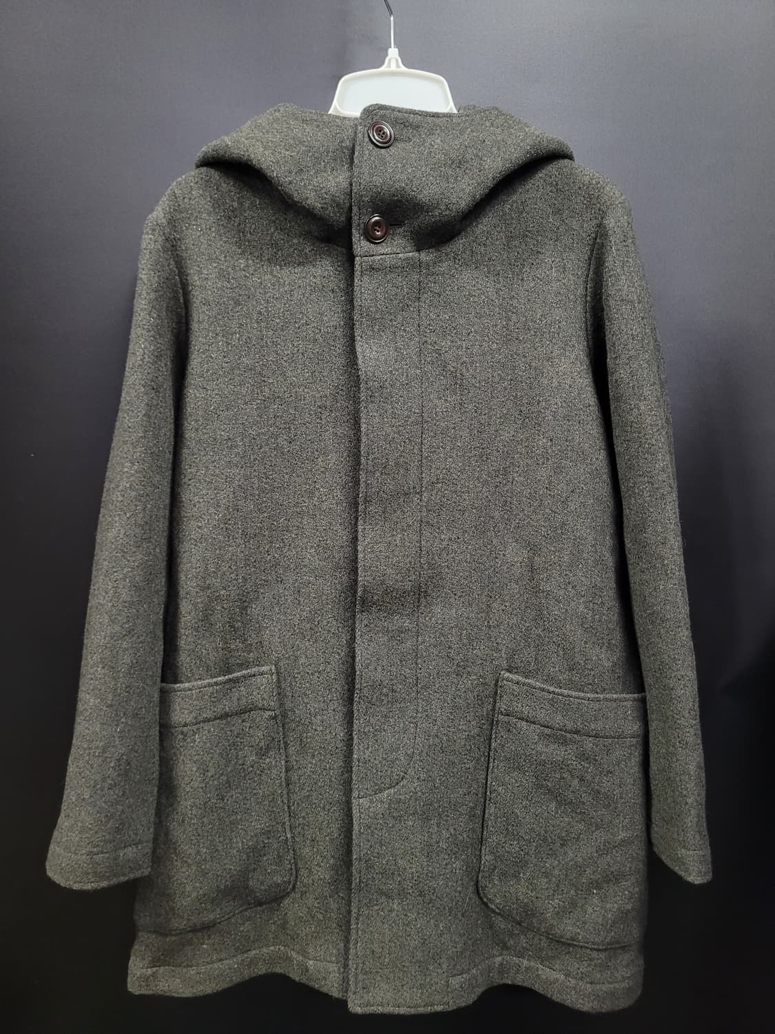 MARINERO BY quadro 후드 울코트  상품이미지8