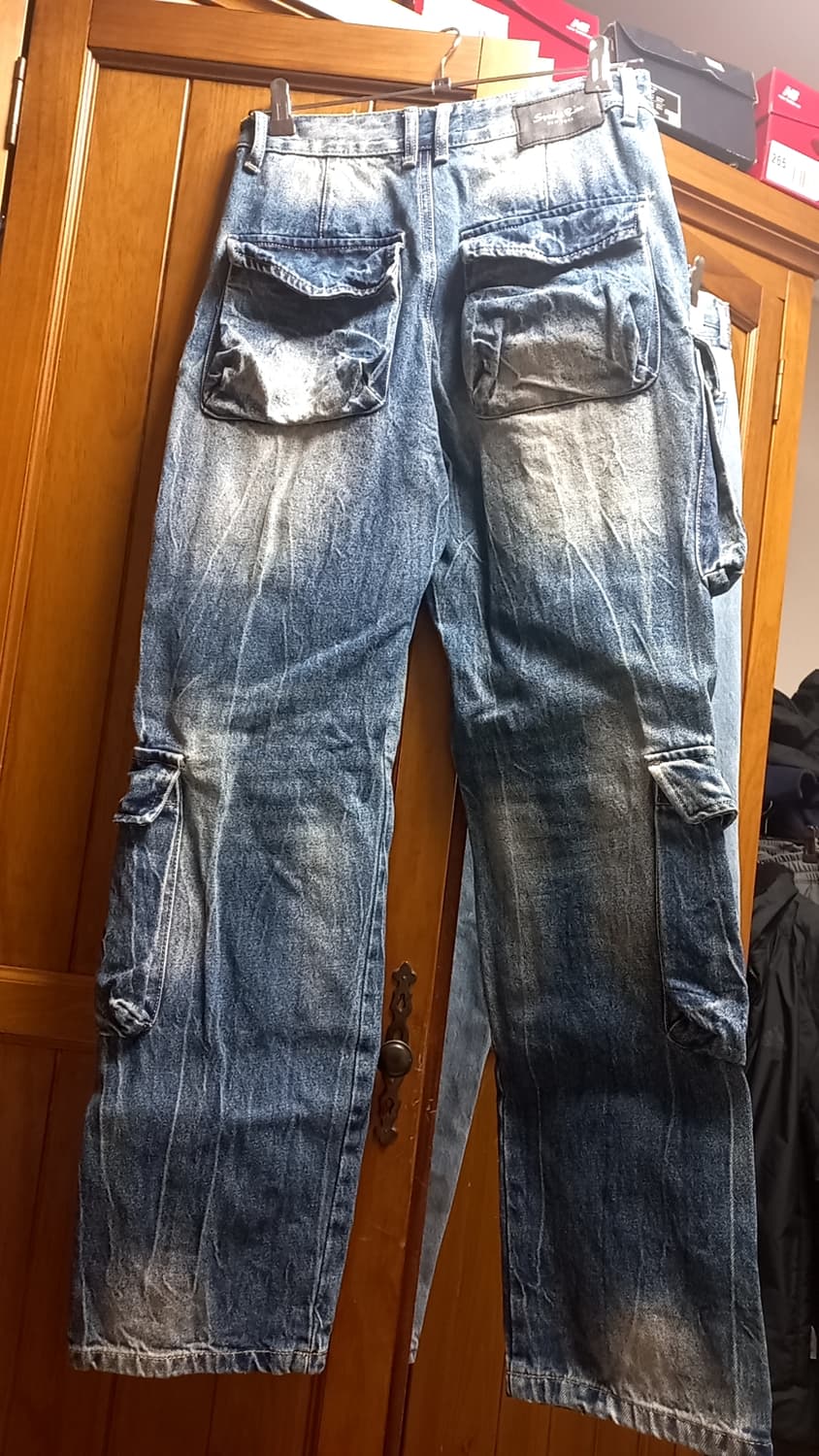 smokerise 스모크라이즈 카고팬츠 cargo pants 데님 청바지 상품이미지2