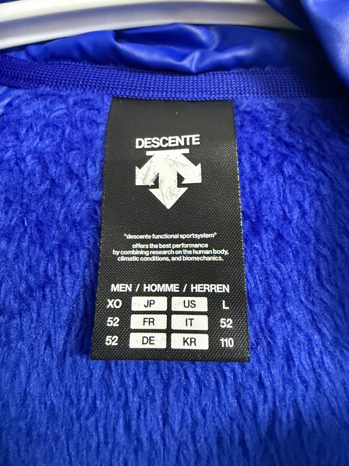 데상트 스위스 스키팀 플리스 재킷 상품이미지3