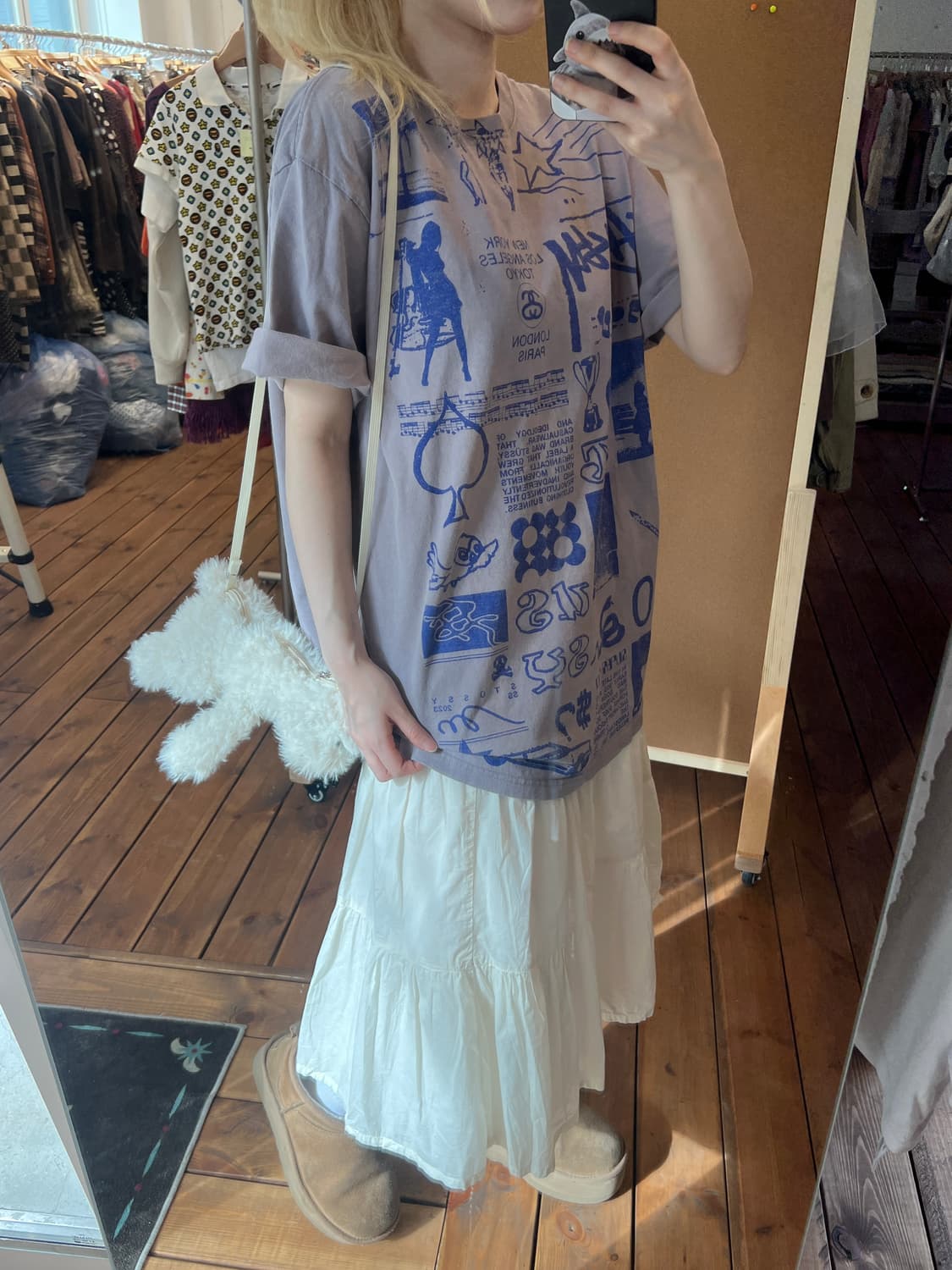 올드 스투시 반팔 상품이미지3