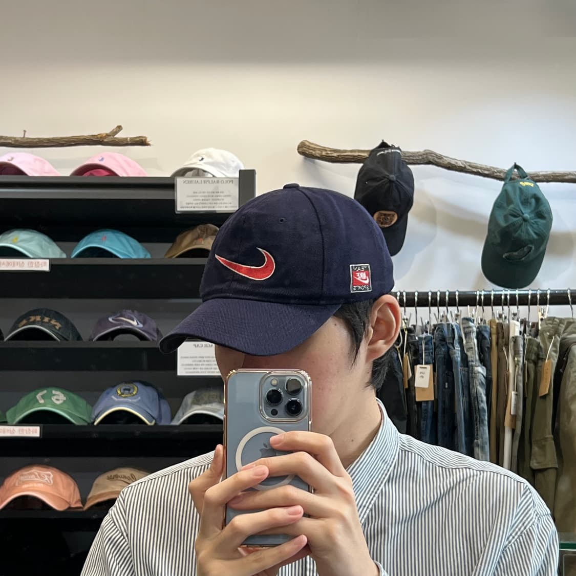 [OS/정품] 90s 나이키 남여공용 볼캡모자
 상품이미지1