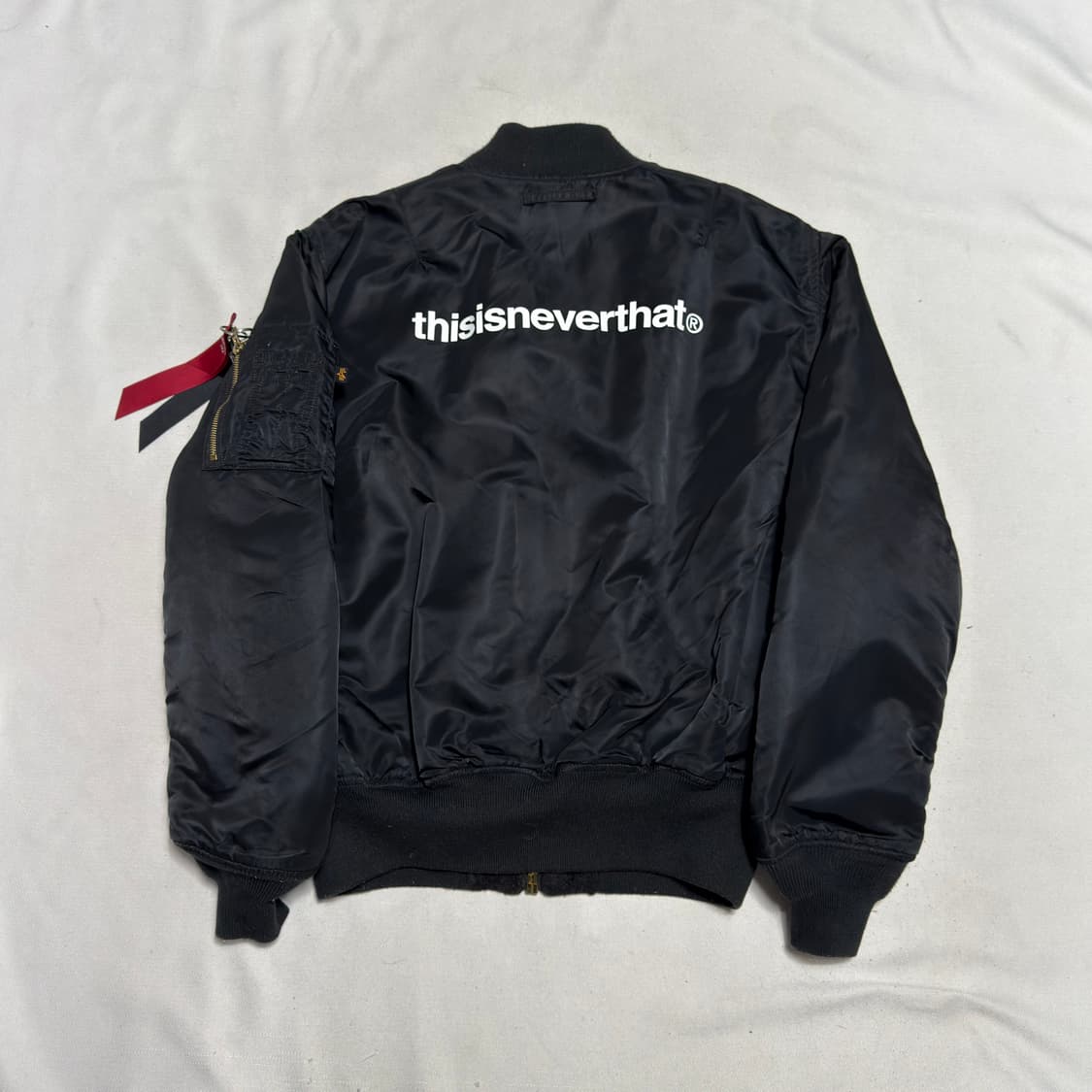 L 알파인더스트리 X 디스이스네버댓 리버시블 항공 자켓 상품이미지2