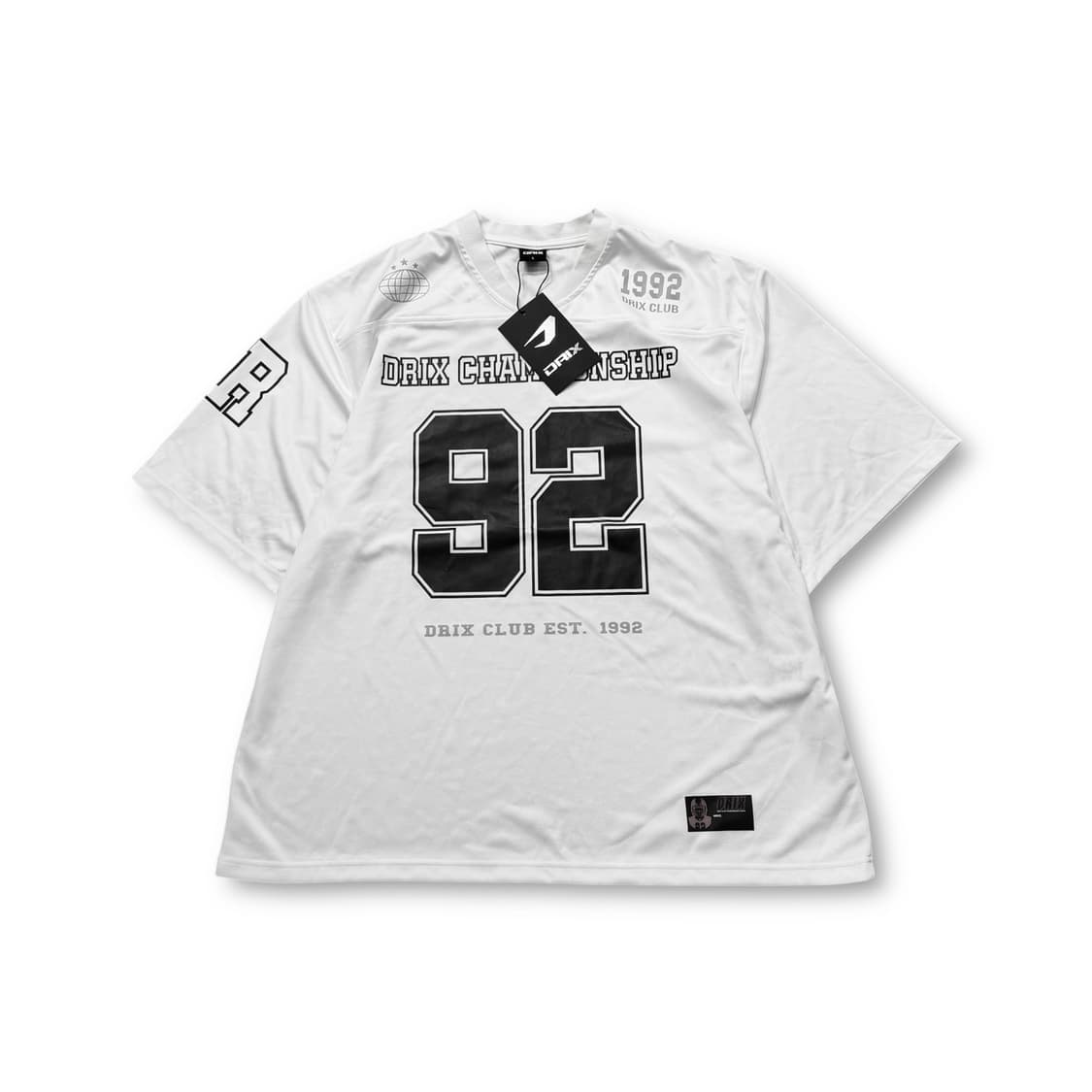 드릭스 럭비 오버핏 메시 저지 하프 슬리브 상품이미지1