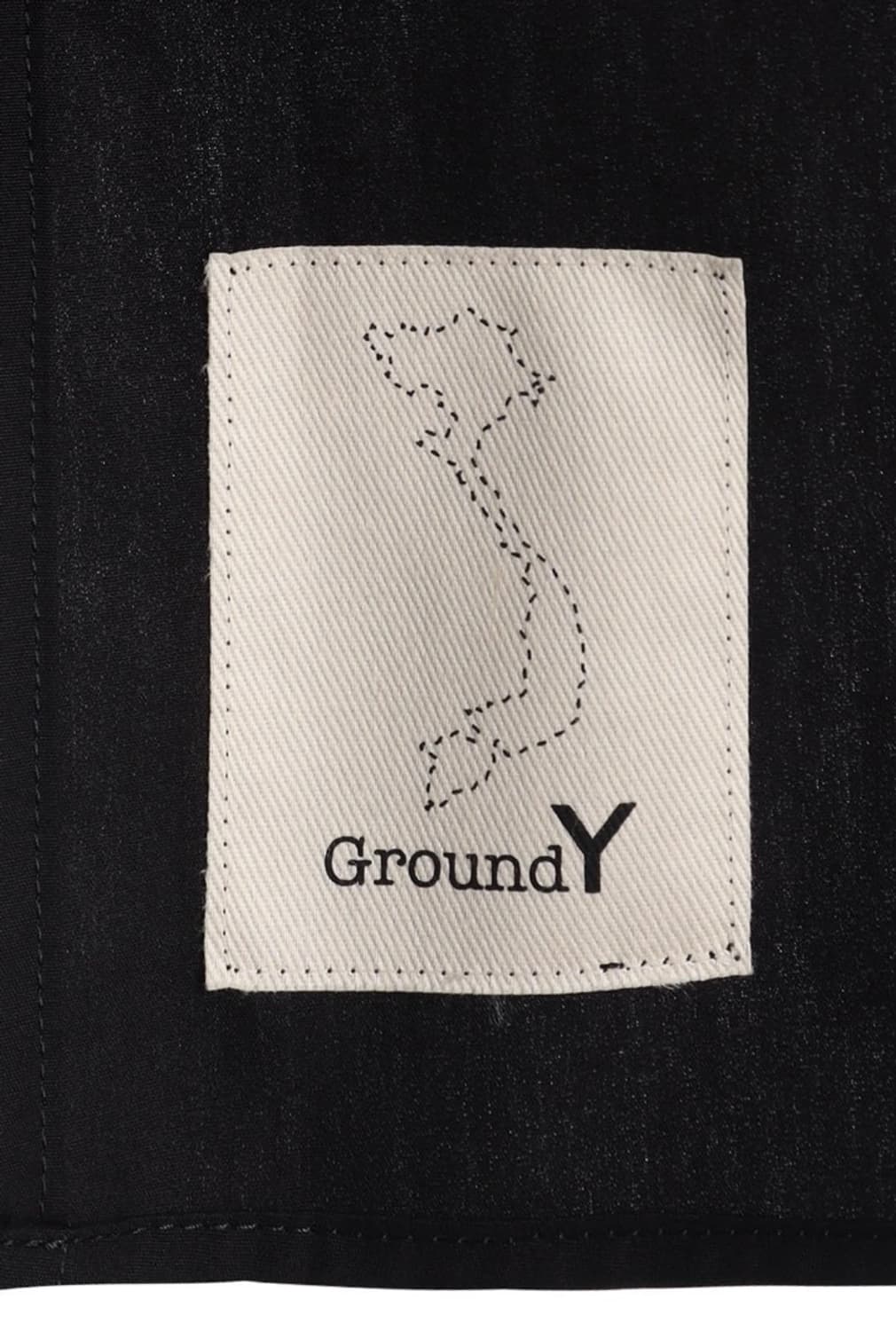 요지야마모토 롱셔츠 블랙 상품이미지7