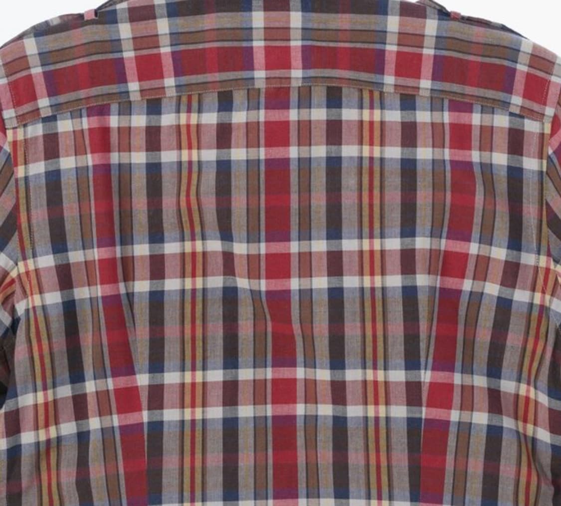 빈티지 랄프로렌 스포츠 체크 8부 셔츠 상품이미지3