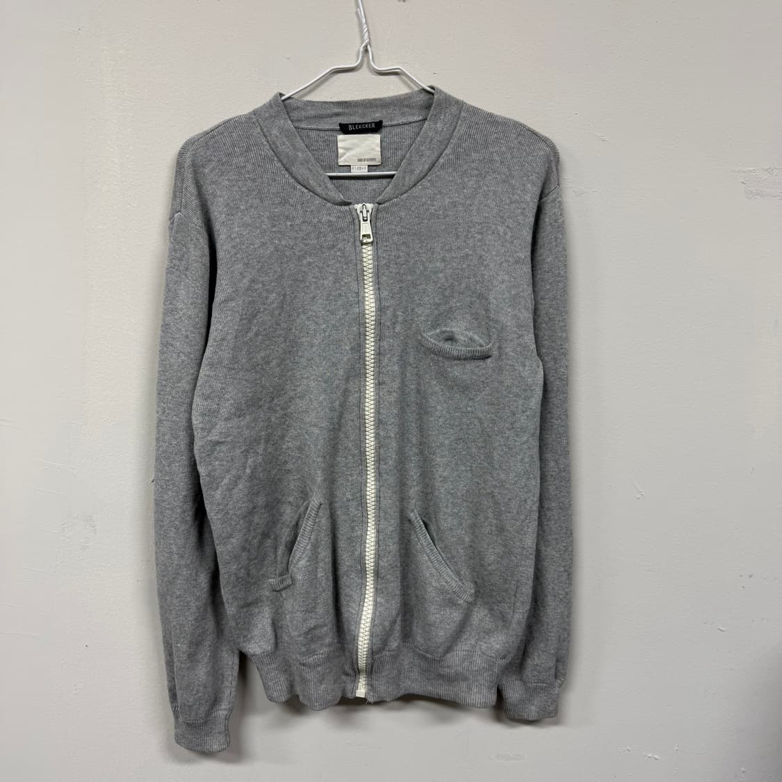 밴드오브아웃사이더스 크루넥 니트집업  상품이미지1